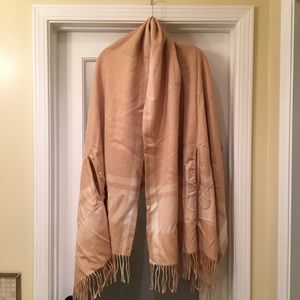 JCREW Striped Cape Scarf